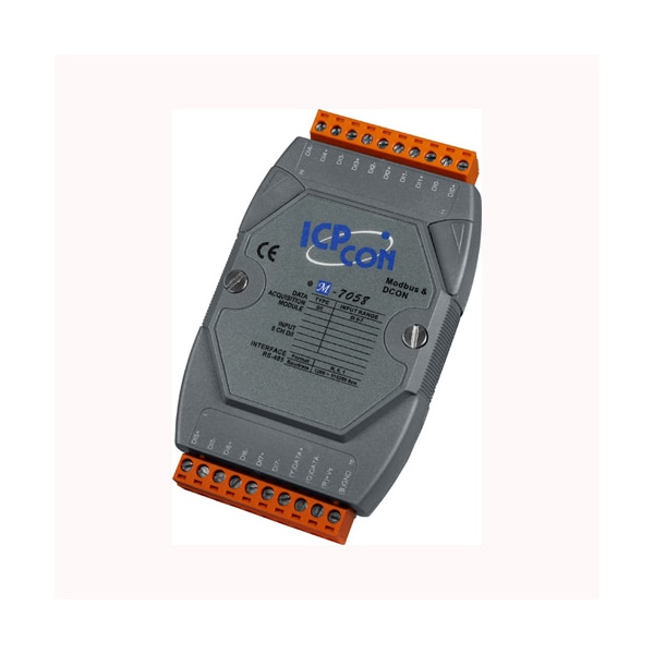 RS-485 Remote I/O Module, M-7058